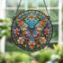 Butterfly Stained Glass Effect Suncatcher